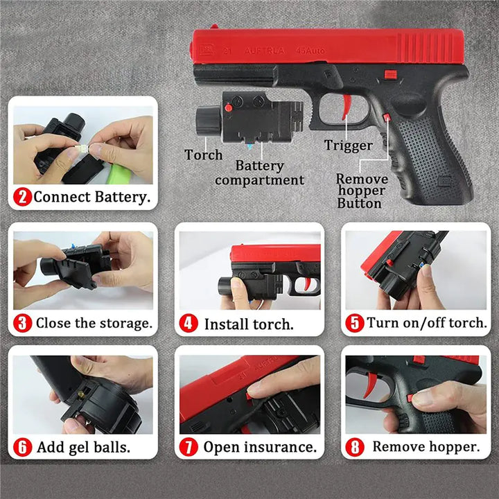 Electric G18 gel blaster